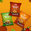 Assorted pack of 12 Nutri Grain Nut-Mix (Tandoori Masala, Peri Peri Masala and Mint Delight)